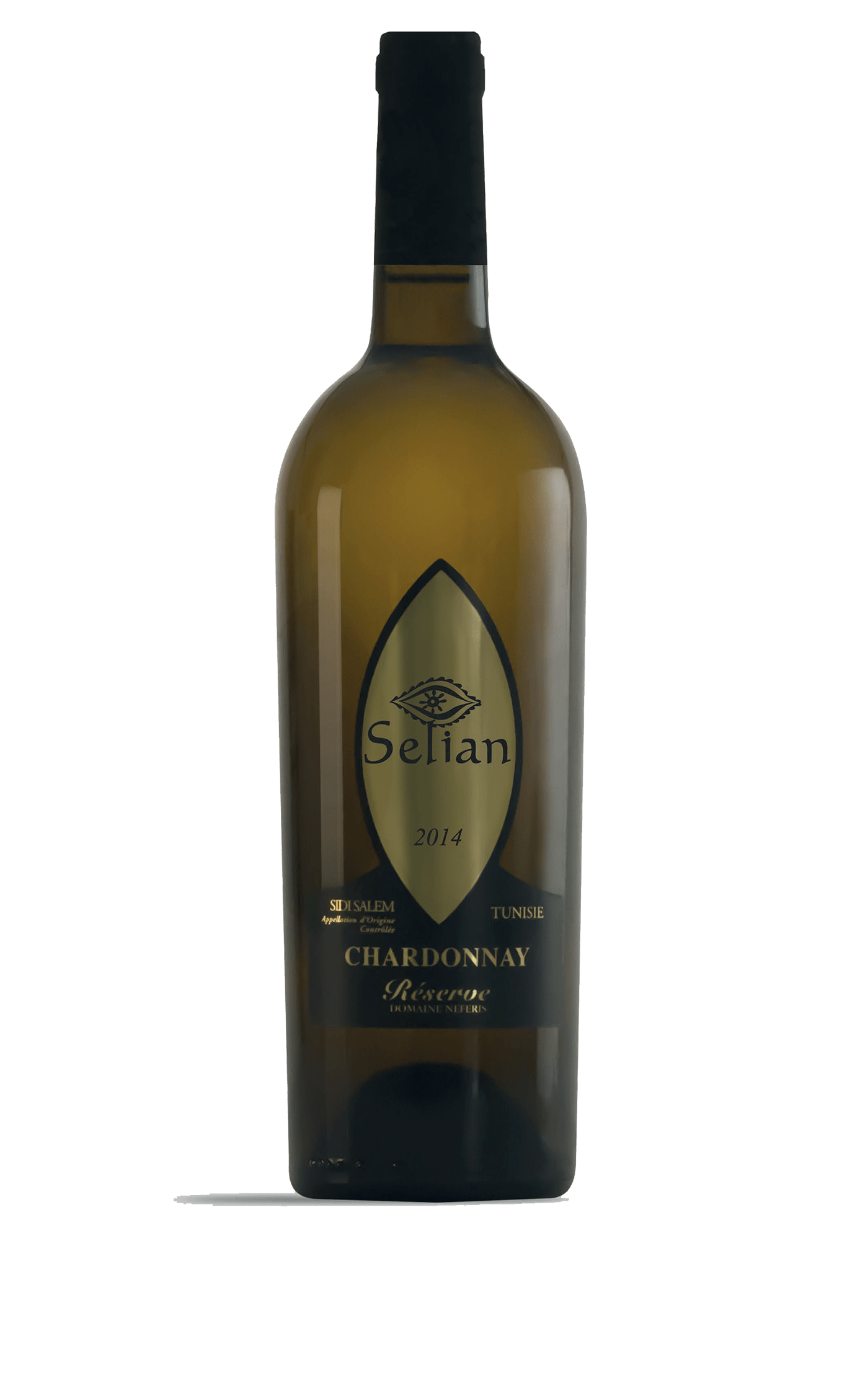 Selian Reserve white wine bottle